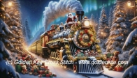 Golden Kite 5757 Christmas Train - Marcus Charleville - English