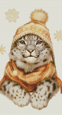 Snow Leopard by Irina Yalymova XSD