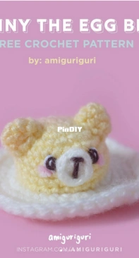 Amiguriguri - Majo Esguerra - Sunny the Egg Bear - Free