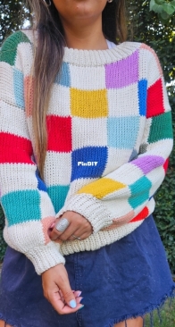 Colores Santos Crochet - Gisela Elizabeth Cejas - Harry Sweater - Spanish