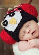 Magic Rabbit Patterns - Valentina Andrici - Christmas Penguin Hat Earmuffs Scarf