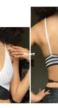 Bre Sells Sea Shells - Bretony Boheme - Bretony McGee - Wrap Crop Cami