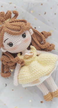 Green frog crochet - Thuy Anh - Belle - Bella - Spanish