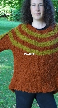Another Oversize Sweater by Claudia Finlay-English,German-Free