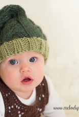 Cabled Sleep Cap ~ Knit Version by Melody Rogers