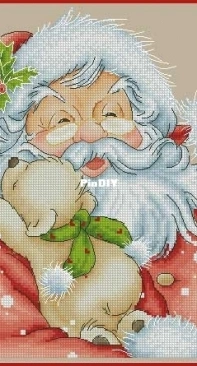 MiaxStitch - Grandfather Frost and Bear by Minasian / Minasyan Yana XSD