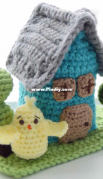 Furls Crochet - Amidorable Crochet - Jackie Laing - Birds and Birdhouses - Free