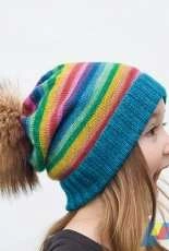 Pure Slouch Beanie by Stephanie Lotven-Free