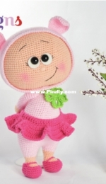Havva Designs- Havva Unlu- Bonnie with Pig Costume - Turkish - Translated