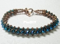Abbey Mckenna - Metallic Crystal Bracelet