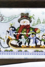 Jingle Bell Parade from Stoney Creek Cross Stitch Collection Summer 2018 PCS 11