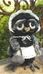 Funnys Haken - Ilse Scheffer - Funny Furry Owl Molly - Dutch