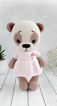 Wasilena Toys - Alena Vasilyeva - Panda Girl - Russian