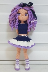 Curly and lovely girl Made by Dicle Yaman