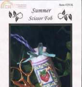 Lorri Birmingham Designs 291K - Scissor Fob Summer