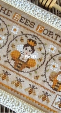 The Little Stitcher - Bees Portraits XSD