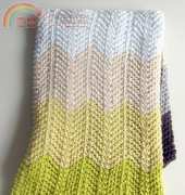 Chevron Baby Blanket by Purl Soho/Purl Bee-Free