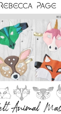 Rebecca Page - Felt Animal Mask - Free