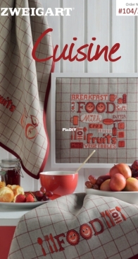 Zweigart Pattern Book - #104 / 294 - Cuisine