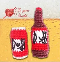 Eu Quero Croche - Adriana Gori - Beer Bottle and Can - Free