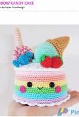 Super Cute Design - Jennifer Santos - Rainbow Candy Cake