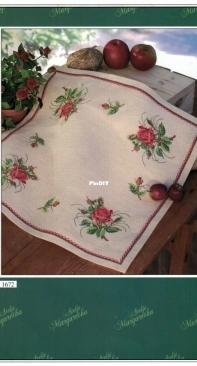 Idéna - Ateljé Margaretha AMA - 1672 - Rosor - Roser - Ruusut - Rosen