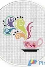 Daily Cross Stitch  - Tea Smoke