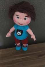 Amigurumi boy baby