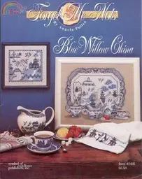 Forget Me Nots 2405 - Blue Willow China