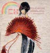 Design Works 2422  Lady with a Fan