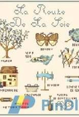 DMC XC0157 - La Route De La Soie The Silk Route PCS