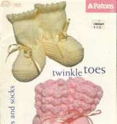 Patons Twinkle Toes Bootees and Socks