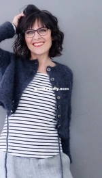 Yooko Cardigan by Rike Pacholleck - rosa p. - German