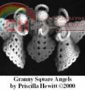 Priscilla Crochet - Pricilla Hewitt - Granny Square Angels