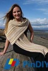 Spring Agate Stole by elann free