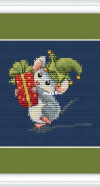 Christmas Mouse by Arina Zadorozhnaya - Free
