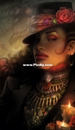 HAED HAETB 2592 Lackadaisy Demon Rum by Tracy Butler