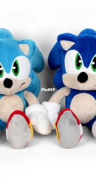 Sew Desu Ne? - Choly Knight - Sonic Plush - Machine Embroidery Files - Free