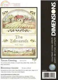 Dimensions 65099 - Tuscan Greeting