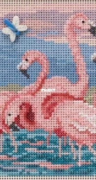 Mill Hill - Buttons & Beads Spring Series - MH14-1916 Flamingos