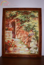 puerta escondida (punto de cruz grandes obras especial 19)
