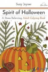Blue Star - Spirit of Halloween Adult Coloring Book by Suzy Joyner