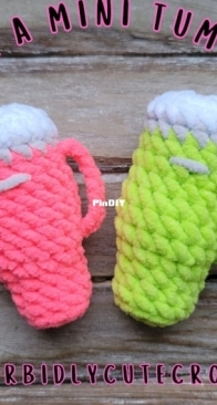 Morbidly cute crochet - Liz Ensley - Make a Mini Tumbler