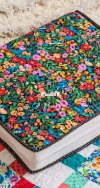 Connecting Threads - Book Floor Pillow - Free
