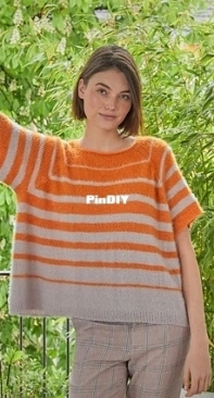 Casual summer shirt - Laessiges Sommershirt - Tanja Steinbach - German - Free