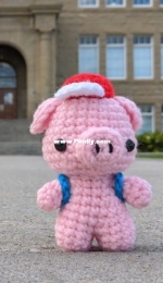 Sir Purl Grey - Phillip Ha - Schoolkid Pig Amigurumi - Free