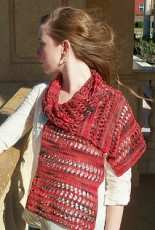 Chanticleer Wrap by Linda Browning