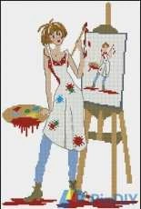 Isabelle Haccourt Vautier - Collection Les Petites Nenettes MIMI 07 Artiste! XSD
