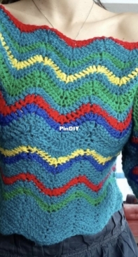 Lemaninelabcrochet - Laura Grandinetti - Colombina Top