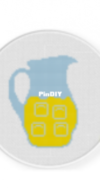 Daily Cross Stitch - Pitcher